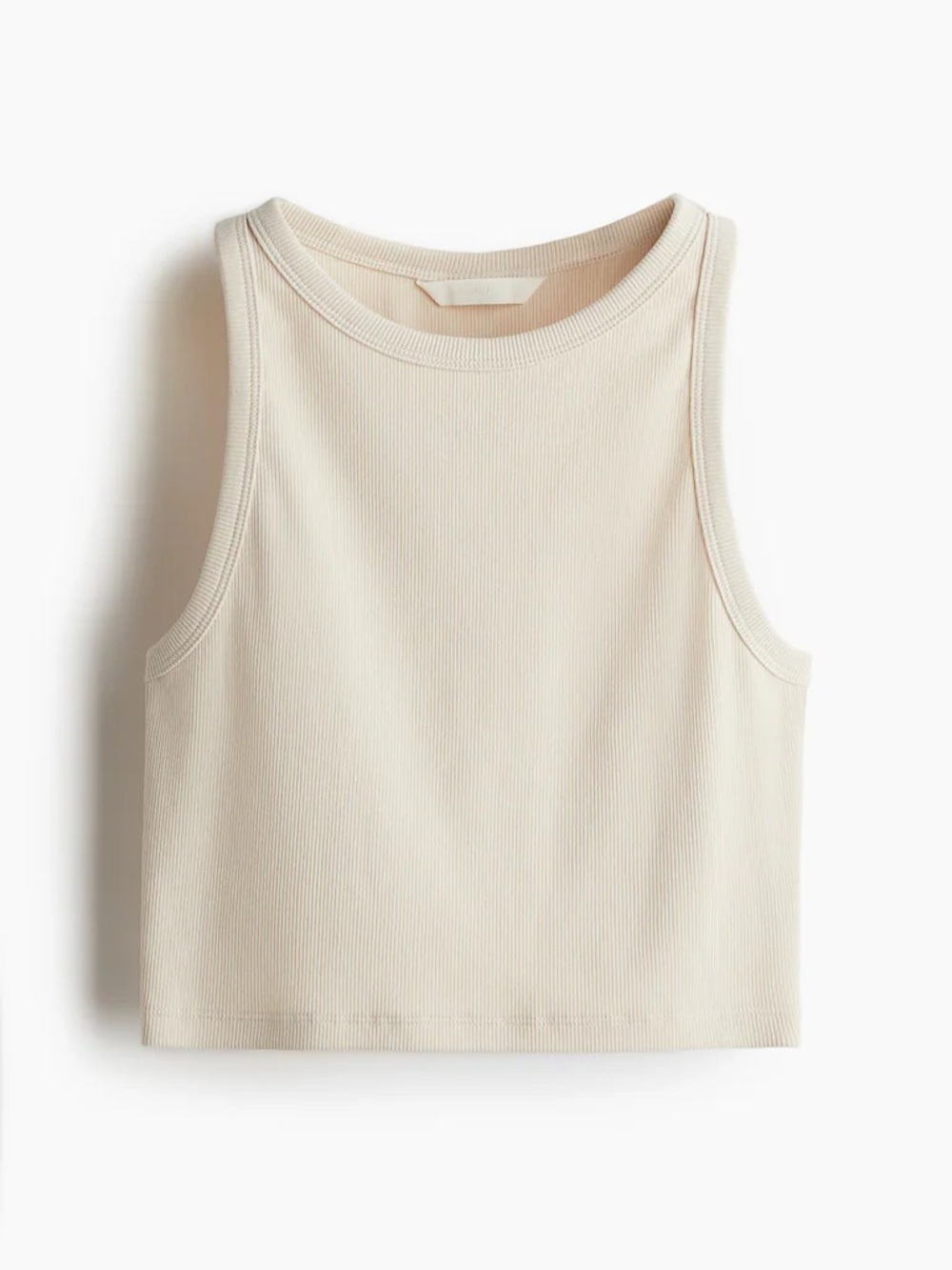 H&M Crop Tank Top - Tan